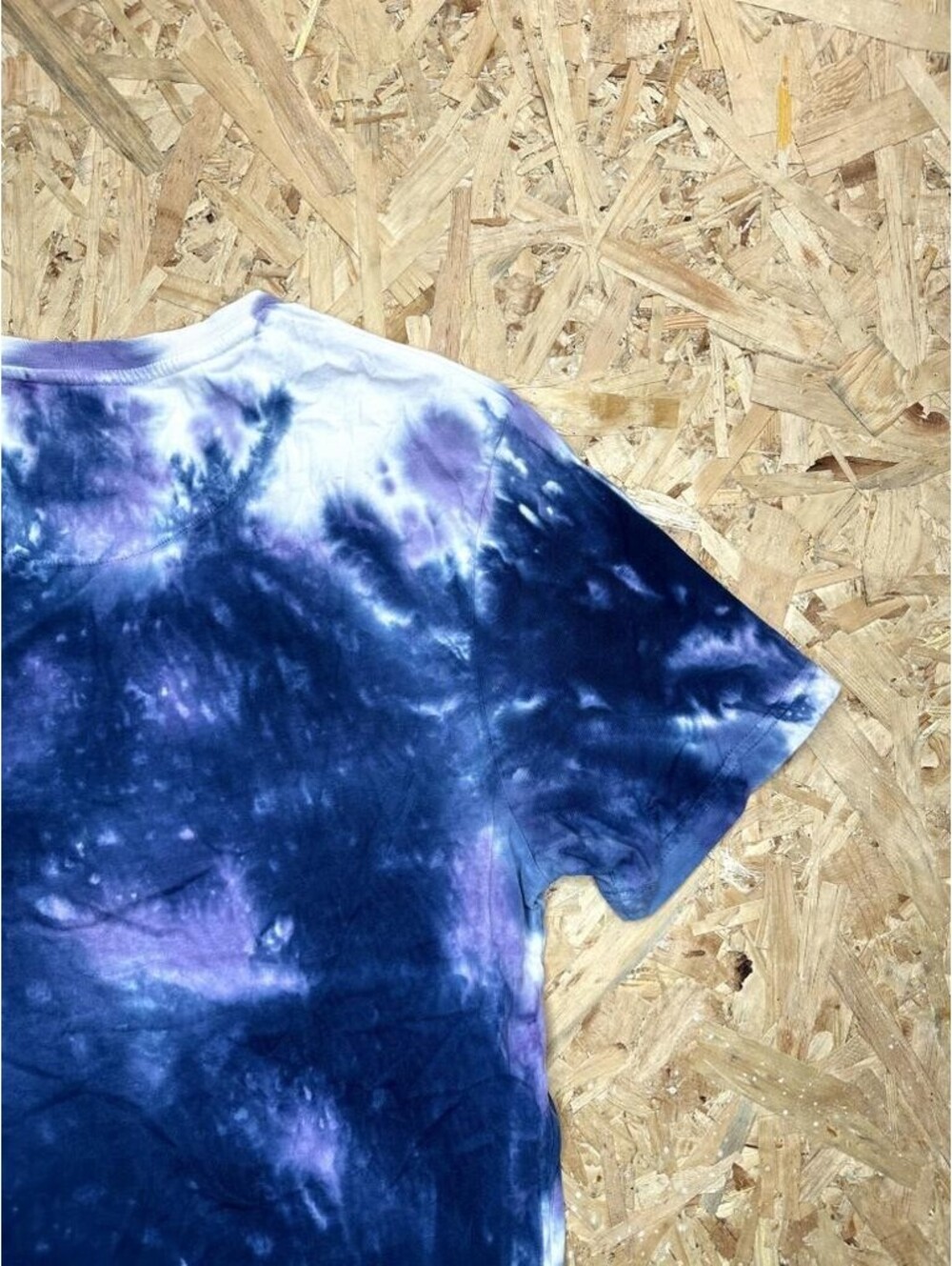 Denim & Flower Ricky Singh Tie Dye T-Shirt Mens Large Purple Blue Take A Hike - Picture 13 of 14